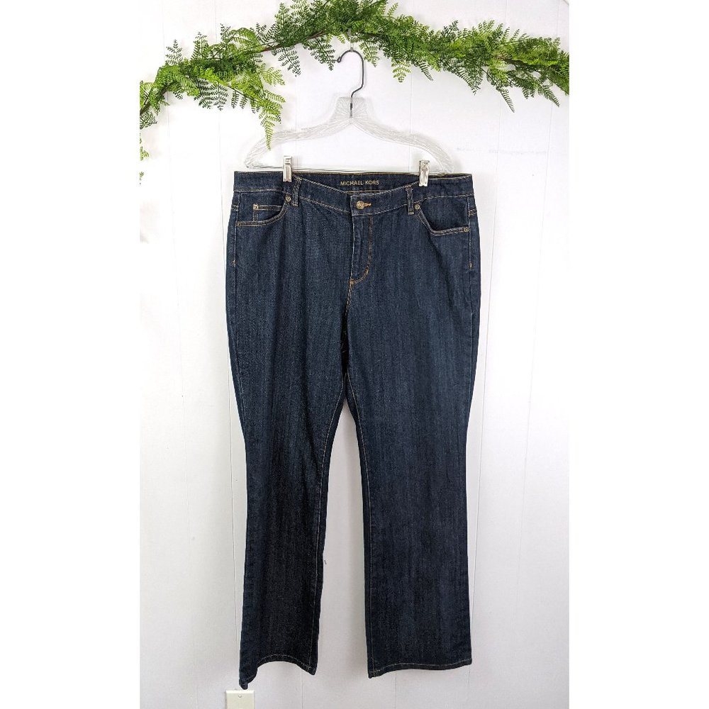 ♻️ Michael Kors Women's Dark Wash Jeans